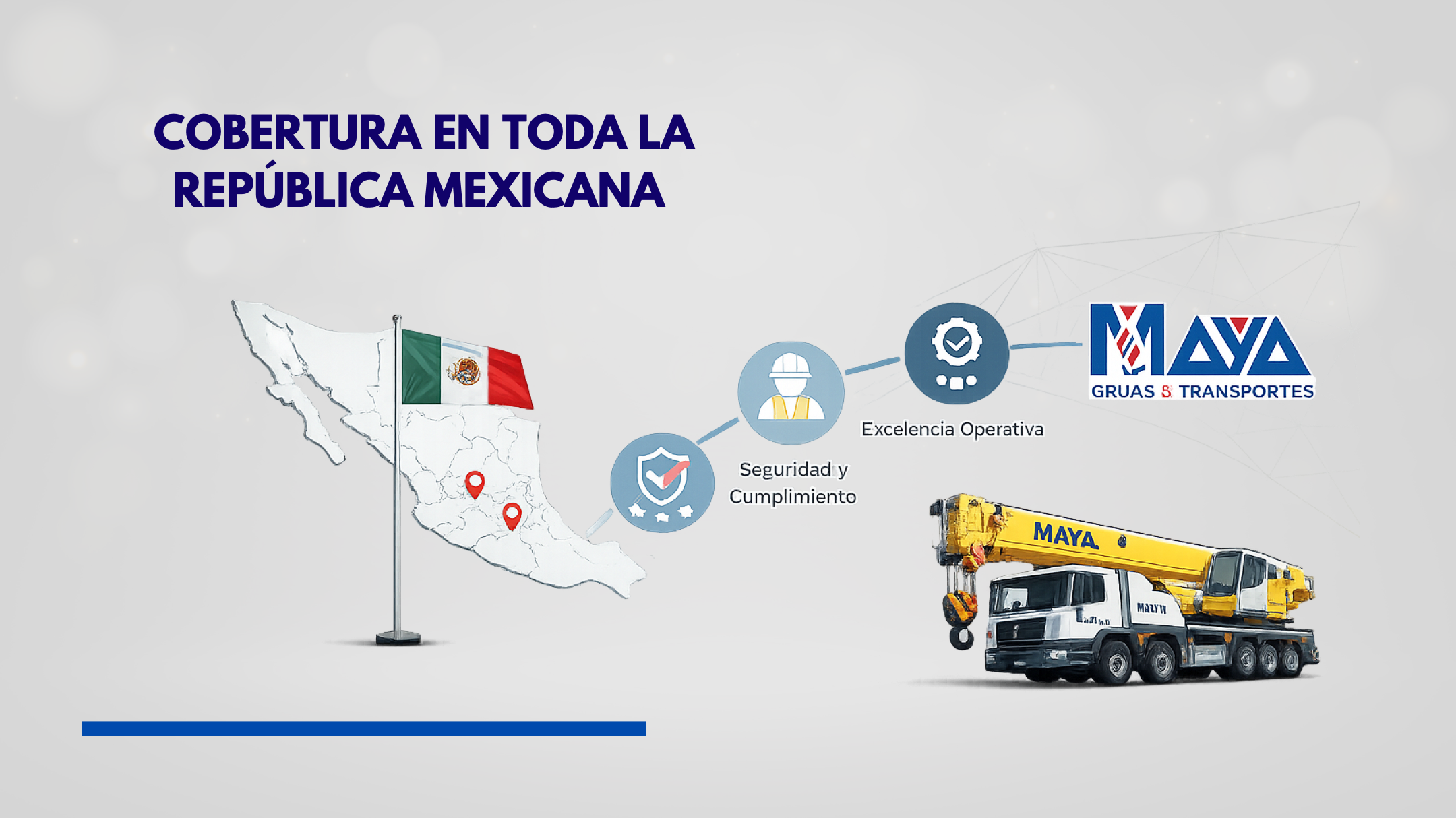 Cobertura en toda la República Mexicana